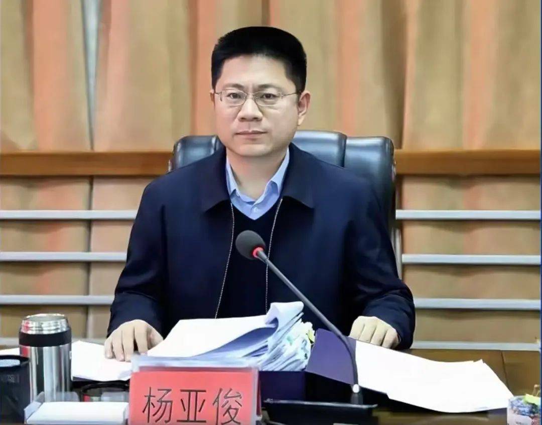 市委秘书长杨亚俊，任上被查